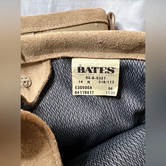 Bates Men's Size 14 R Combat Boots Gore-Tex E30500 Military Footwear Temperate - Picture 5 of 12